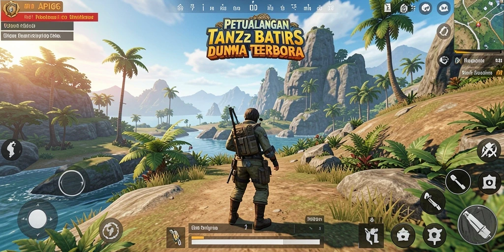 Screenshot gameplay <strong>API66</strong> yang memperlihatkan eksplorasi dunia terbuka.