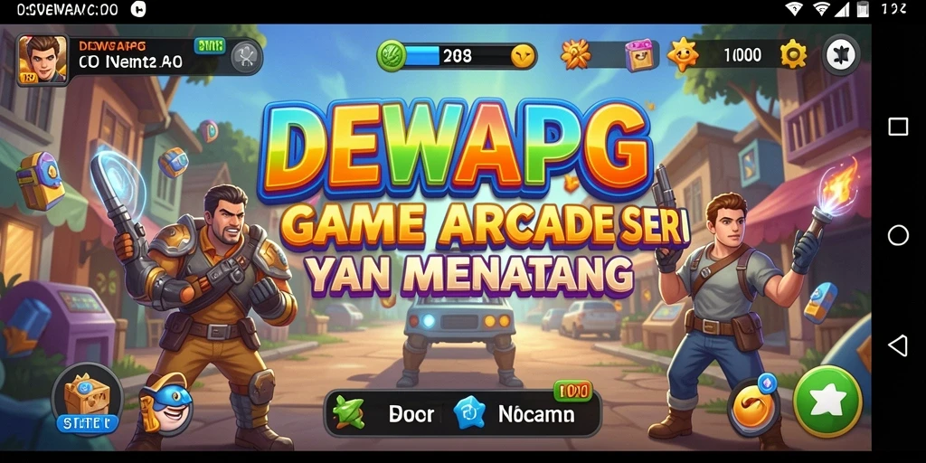 Tampilan menarik dari gameplay DEWAPG yang mendebarkan.