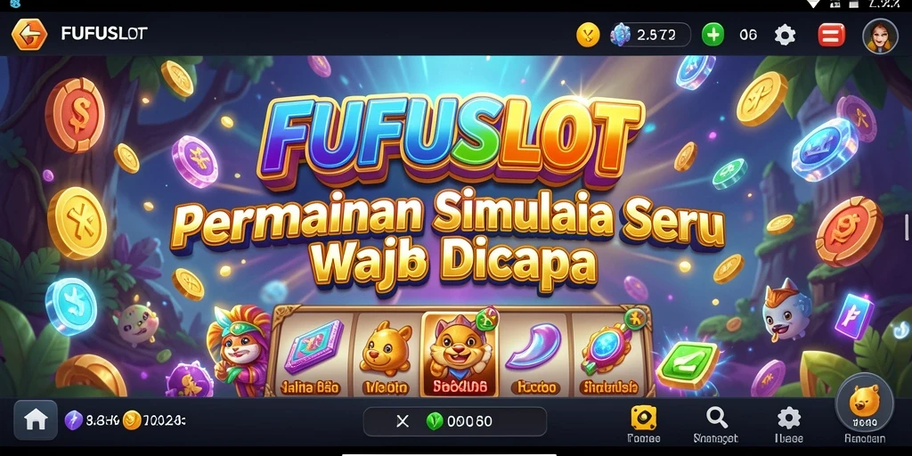 Screenshot FUFUSLOT menampilkan gameplay Simulation yang memukau.