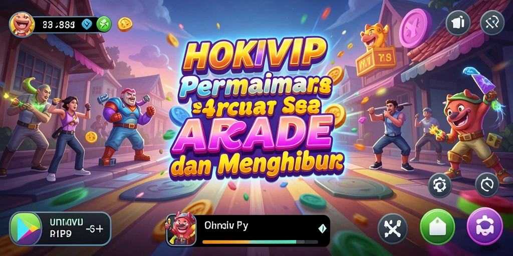 Screenshot gameplay HOKIVIP menampilkan aksi seru dan tantangan mendebarkan.