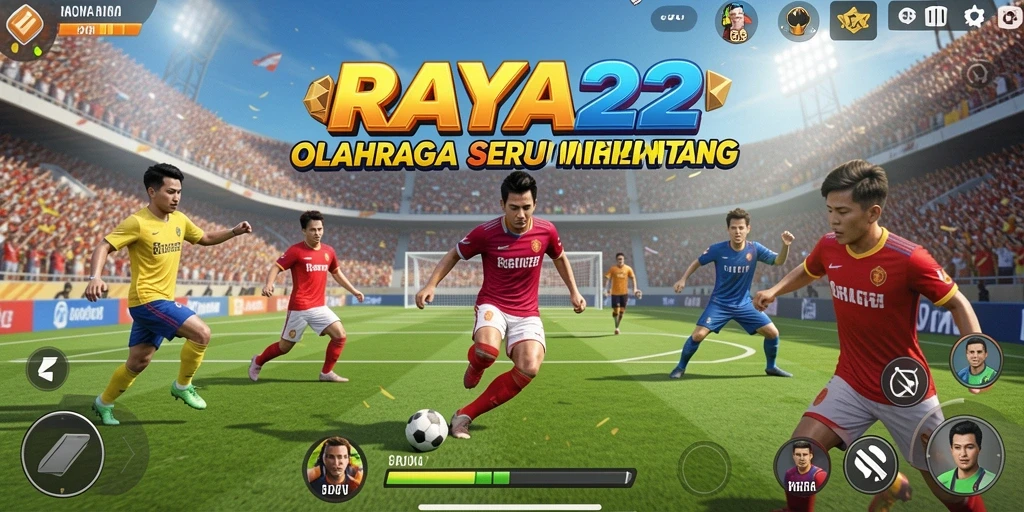 Tampilan gameplay seru di RAYA22, penuh aksi dan tantangan.