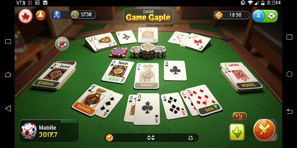 Tampilan gameplay Gaple yang seru dan menarik di VT38.