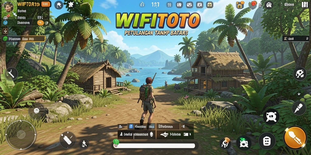 Gameplay seru di dunia terbuka WIFITOTO yang menakjubkan.