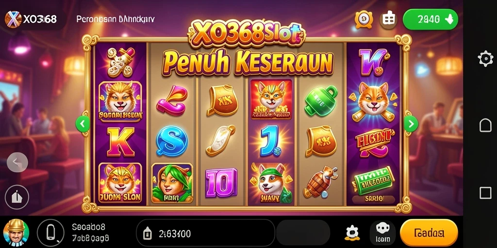 Gameplay seru dan menantang dengan tema slot yang beragam.