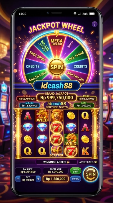 Proses unduh aplikasi di idcash88 yang cepat dan efisien.